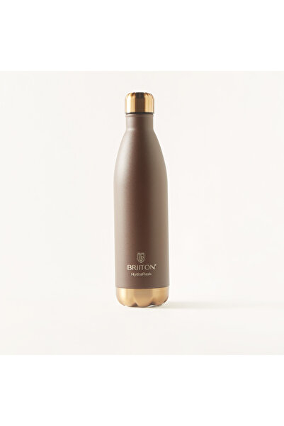 briiton Logo Print Insulated Stainless Steel Water Bottle - 750 ml