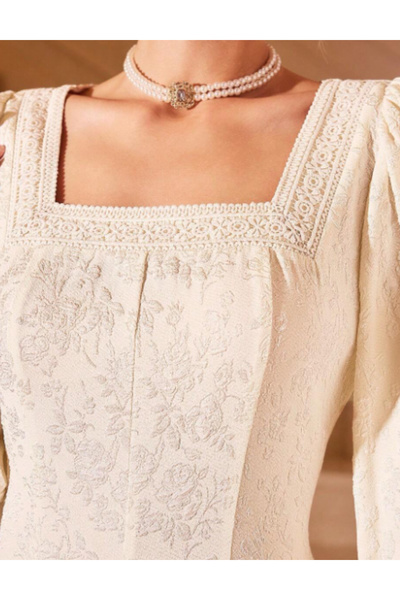 Sheya Shein maxi dress, cream