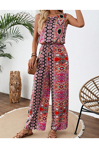 Sheya Shein long jumpsuit, mix colors