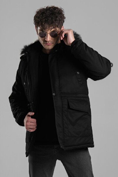 Stilkombin Fur Lined Coat/Mont BL 1506-50314
