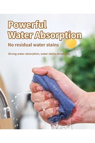 Generic 2Box, 20PCS/Box Microfiber Towel Absorbent Kitchen Cleaning Dishcloth Home Cleaning Towel (40Pcs)