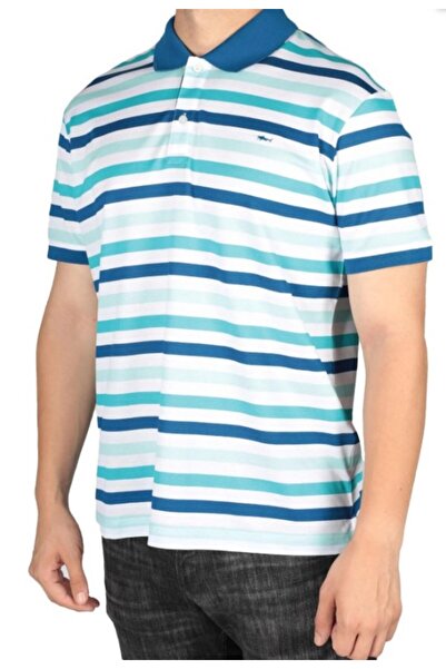 PAUL&SHARK MEN'S KNITTED POLOSHIRT C.WCOTTON