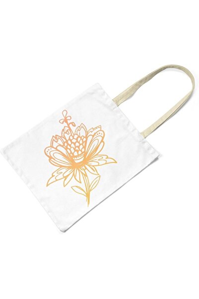 OEM Bonamaison tote shoulder bag, digitally printed, 1 compartment, 48x55 cm