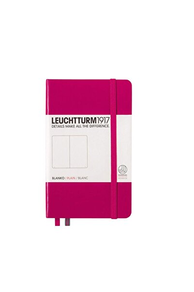 Leuchtturm1917 Notebook A6 Plain Hardcover Magenta Leuchtturm