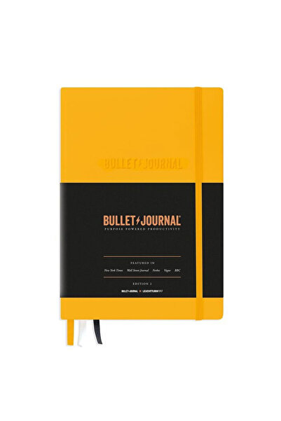 Leuchtturm1917 Caiet A5 Bullet Journal Ed. 2 Copertă cartonată Galbenă Leuchtturm