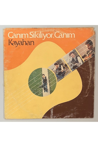 Öncü Müzik Kayahan Canım Sıkılıyor Canım Lp Plak (Orijinal 1981 Dönem Baskı Plak Tek Lp'sidir)
