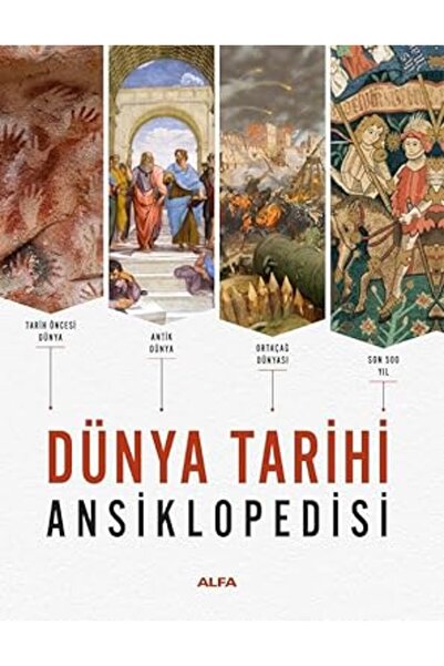 Kapı Yayınları Dünya Tarihi Ansiklopedisi (Ciltli) + Kısa Avrupa Tarihi + Gid...