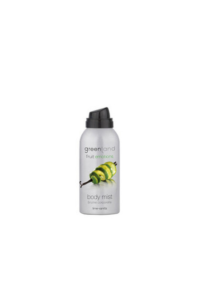 Greenland Body mist, cu lamaie verde si vanilie, Greenland, 75 ml
