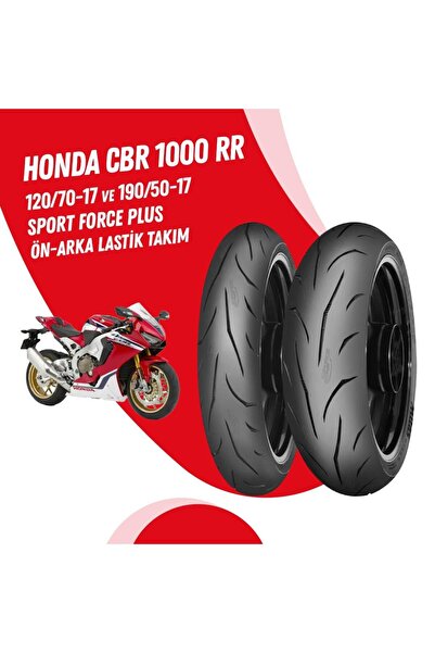 Mitas HONDA CBR 1000 RR SPORT FORCE + LASTİK TAKIMI 120/70-17 + 190/50-17