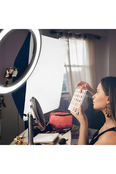 OEM Professional Ring Light with 120 LEDs, Tripod & Remote - Ideal for Makeup & Photography