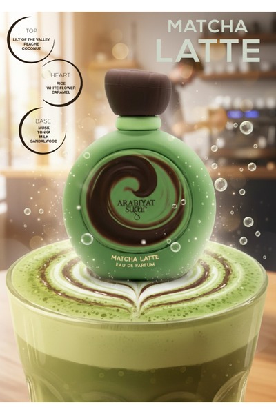 Arabiyat Sugar Eau de Parfum Matcha Matcha Latte, Unisex, 100 ml
