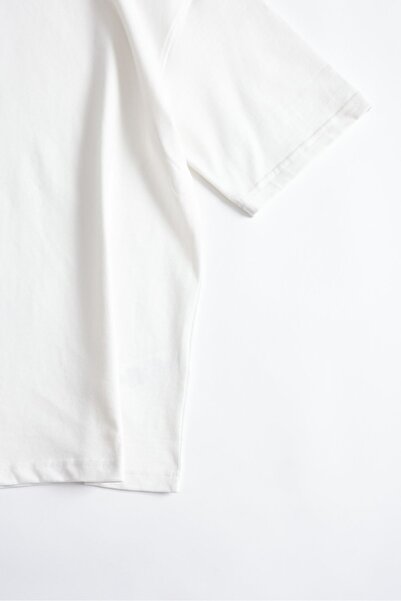 no7man Lima White Oversized Tshirt