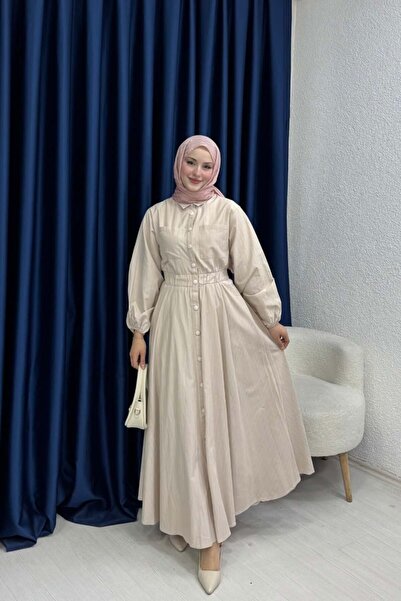 lurex moda Striped Snap Dress