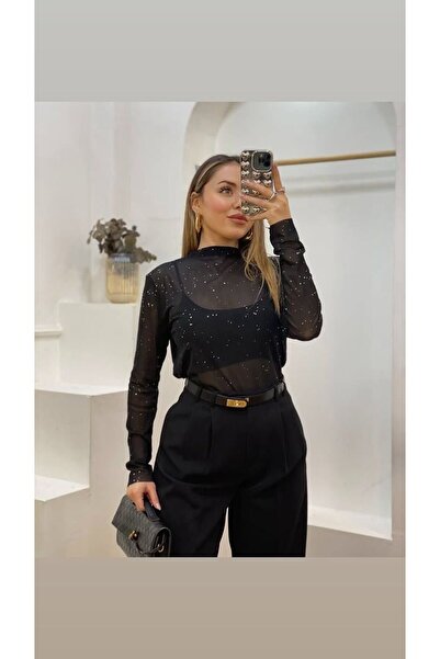 BEBE PLUS ΜΠΛΟΥΖΑ ΤΟΥΛΙ BEBEPLUS