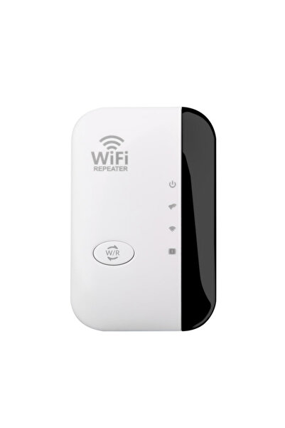 OEM Wireless-N 300Mbps WiFi Signal Amplifier Repeater, 2.4GHz, RJ-45, Dual Antenna, White