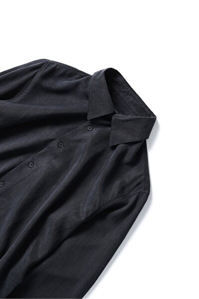 no7man Tolden Black Shirt