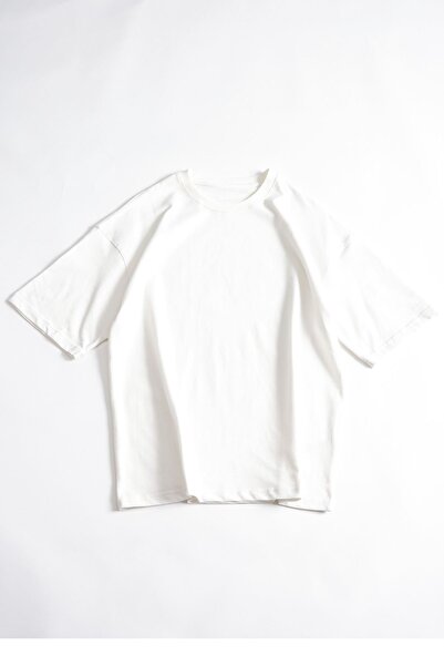 no7man Lima White Oversized Tshirt