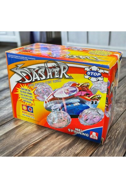 WBC TOYS Dasher Uzaktan Kumandalı Takla Atan Akrobat Işıklı Oyuncak Araba