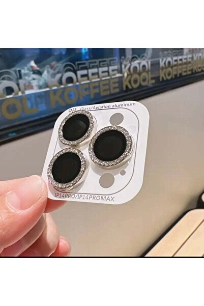 Generic Luxury Glitter Camera Lens Protector for iPhone 15 Pro / Pro Max