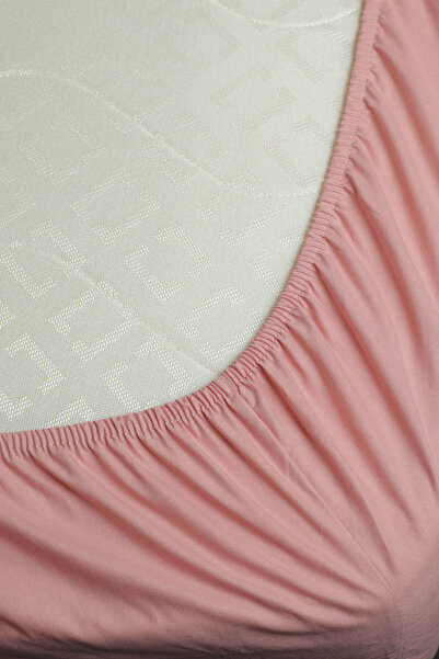 FAVORA 100% Cotton Ranforce Premium Single Fitted Sheet Set - Powder