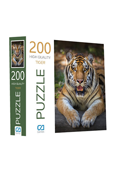 CA Games Kaplan 200 Parça 2,2mm Kalınlık 34x48cm Profesyonel Hobi Puzzle Yapb...