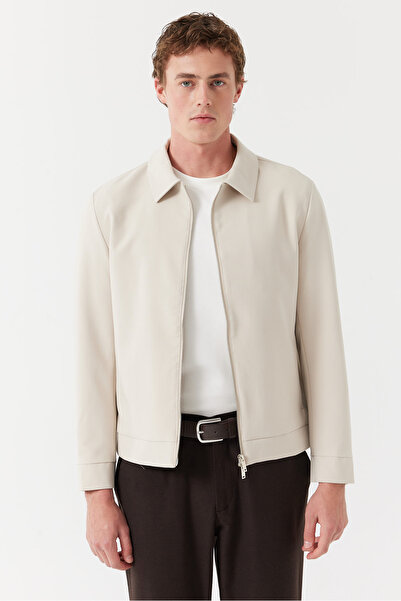 PAULMARK Men's Shirt Collar Regular Coat