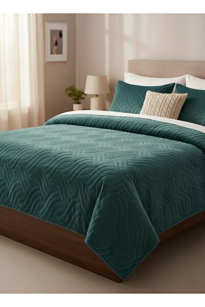 Home Still VELVET BED BLANKET 220/240+2 PILLOWCASE 50/70