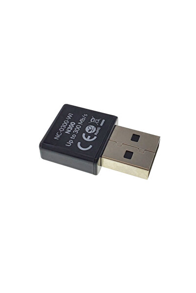 Lanberg USB Wireless Adapter NC-0300, 300 Mbps, 802.11 b / g / n