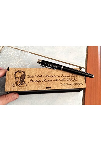 yucisaatleri KALEM (Öğretmen,Doktor,Avukat,Kısaca ÖZEL İSİM YAZILI Çok Şık He...