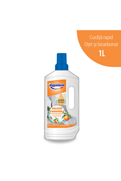 Hygienium Floor solution with baking soda and vinegar, orange blossom scent, 1L