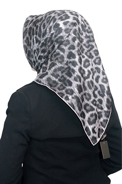 RUMİPEK Organic Cotton Soft Scarf Leopard Print Lightweight Stylish Scarf