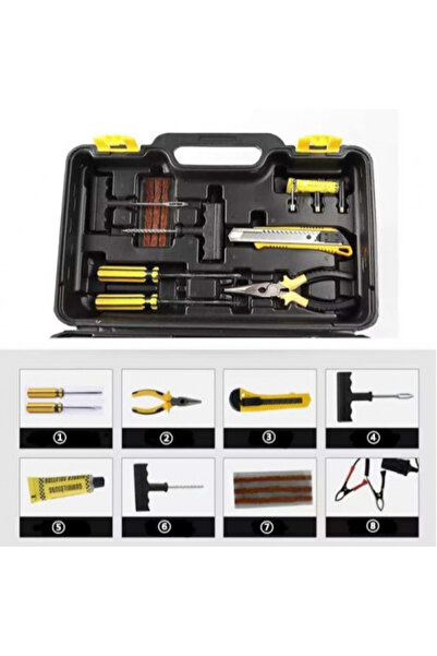 Sanlux Kit pentru pana, compresor 12V 2 cilindri si 7 accesorii