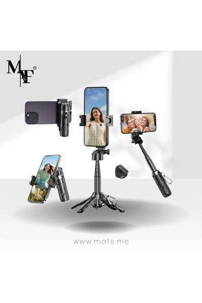 M.A&F's حامل ثلاثي القوائم صغير 3 في 1 لتصوير السيلفي من M.A&F مع جهاز تحكم ع...