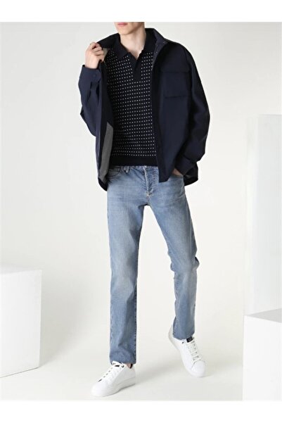 PAUL&SHARK MEN'S KNITTED POLOSHIRT C.WCOTTON