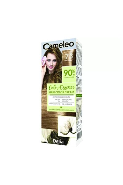 CAMELEO Set 3 x Color Essence Hair Dye 7.3 Hazelnut, 75 g