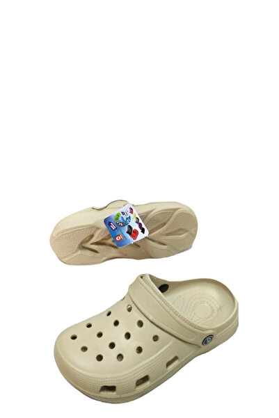 GEZER Ελαφριές και άνετες αδιάβροχες παντόφλες Eva Unisex σε μπεζ χρώμα