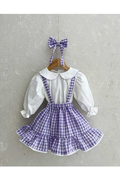 Pui de Om Set rochie+camasa+agrafa de par