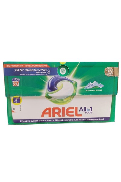 Ariel Set 2 x Detergent Capsule All in One PODS Mountain Spring, Cold Boost, ...