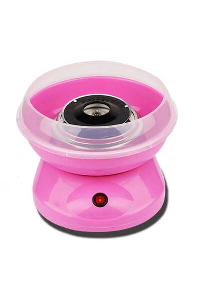 Generic Mini Automatic Cotton Candy Maker Pink 26x13x26cm