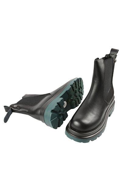 FORMAZIONE Casual boots, women, FORMAZIONE, 876 black, leather 40