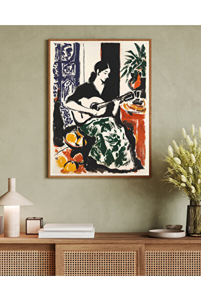 woodhomeworks Tek Parça Salon Ofis Dekor Tablo Vrynt