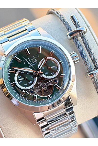JG. Polo Club Jg.Polo Club Automatic Mechanism Italian Design Bracelet 5Atm Water Resistant Men's Wristwatch 04102.3