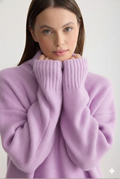 MODA MAÇKA PARK Oversize Loose Knitwear Soft Sweater