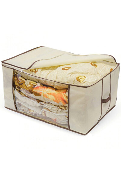 OEM Quilt Storage Bag Wardrobe Storage Box, 60*45*30 cm, Sand