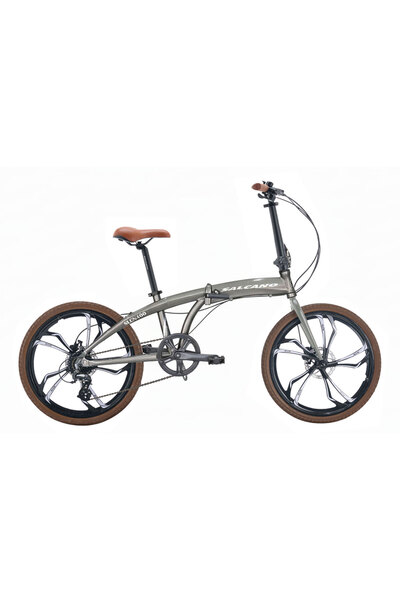 Salcano Slcn 400 HD 8 Vites, 24 Jant Hidrolik Fren Katlanır Bisiklet