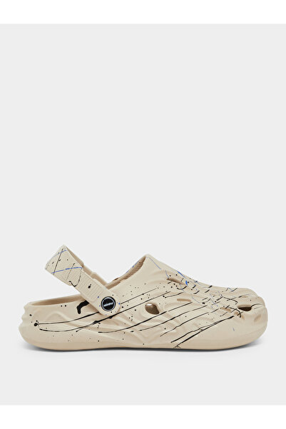 Styli Printed Sculpted Slip-On Clogs