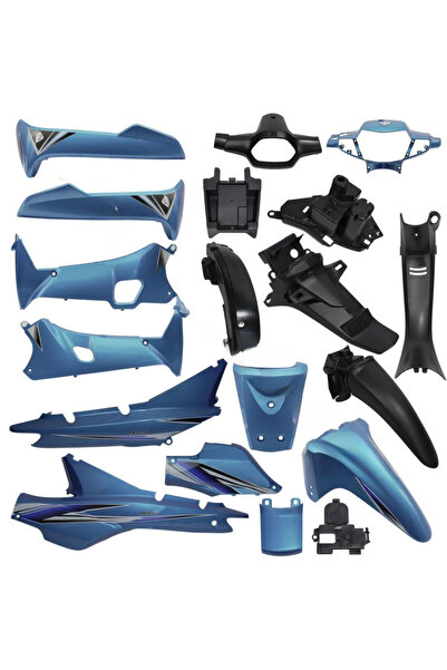 TÜRKMOPET Arora Kasırga Kaporta Seti Mavi Komple