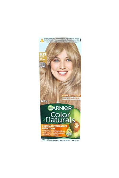 Garnier Color Naturals Set 3 x Vopsea de Par Permanenta Color Naturals 8.13 B...