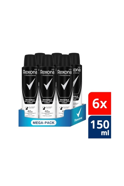Rexona Set 6 deodorante, Rexona, 150 ml