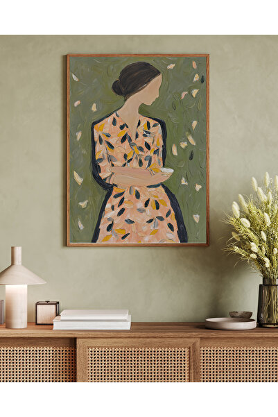 woodhomeworks Ένα τεμάχιο Διακόσμηση γραφείου σαλονιού ζωγραφική Vrynt